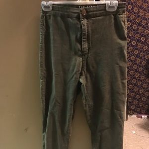 Cotton On army green high rise leggings